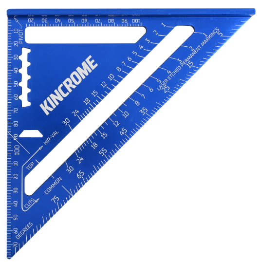 Kincrome Rafter Square 180mm K11185 Rafter Square Kincrome