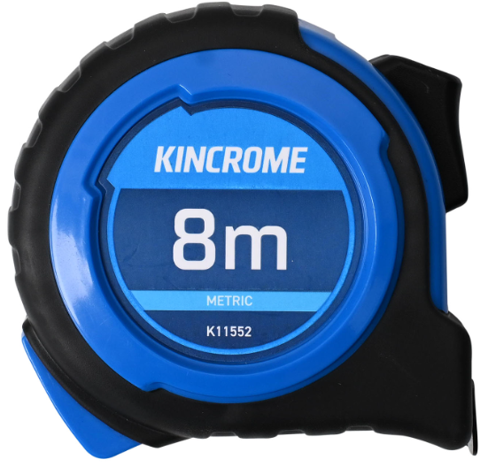 Kincrome 8M Tape Measure - Metric K11552 Tape Measure Kincrome