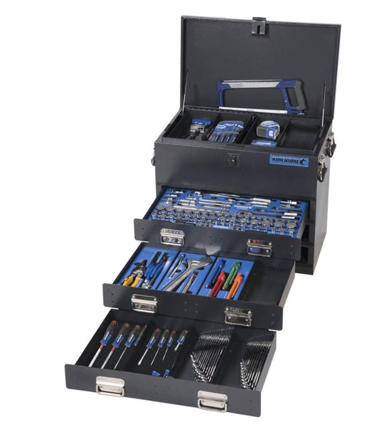 Kincrome GREY Truck Box Tool Kit 219 Piece 1/4, 3/8 & 1/2" Drive K1258 Pick Up In Store Toolbox Kincrome