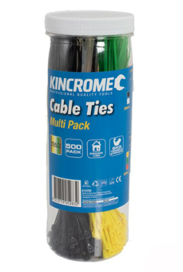 Kincrome Cable Ties Bulk Pack 500 Piece K15750 Cable ties Kincrome