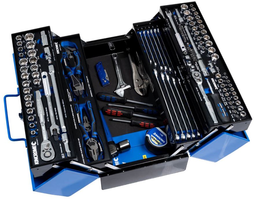 Kincrome 147 Piece Cantilever Tool Kit K1618 Toolbox Kincrome