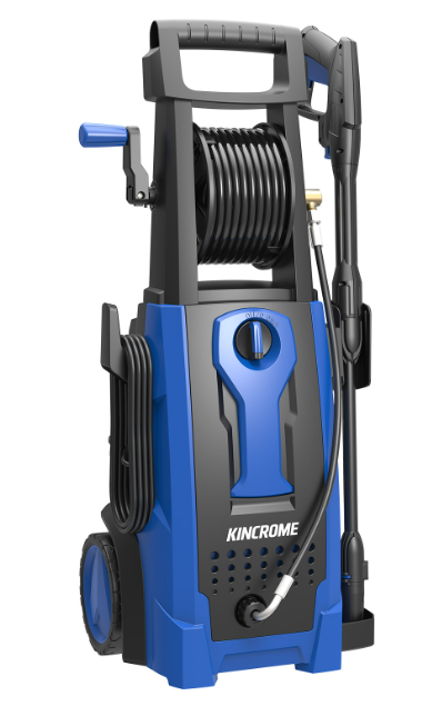 Kincrome 2400W Electric High-Pressure Washer - 2600psi - 8.0L/min - 8m Hose & Reel K16252 Pick Up In Store Pressure Washer Kincrome