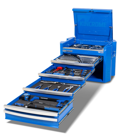 Kincrome CONTOUR Chest Tool Kit 238 Piece 5 Drawer 29" Blue K1941 Pick Up In Store Tool Box Kincrome