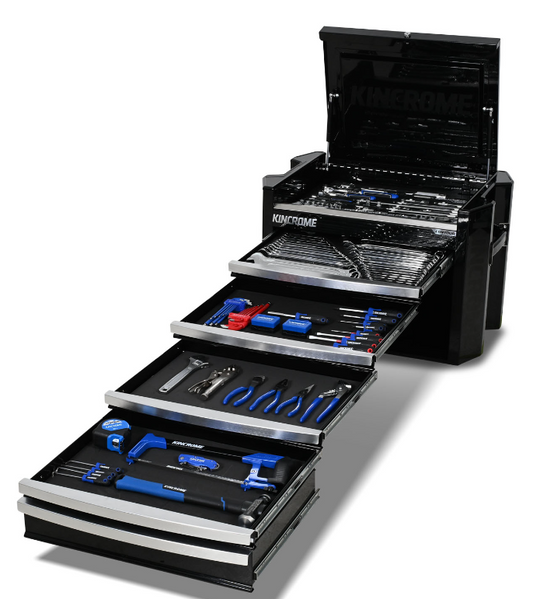 Kincrome CONTOUR Chest Tool Kit 238 Piece 5 Drawer 29" Black K1941B Pick Up In Store Tool Box Kincrome