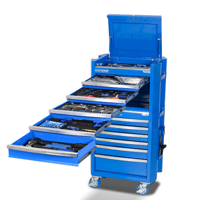 Kincrome CONTOUR Workshop Tool Kit 278 Piece 11 Drawer 29" Blue K1950 Pick Up In Store Tool Box Kincrome