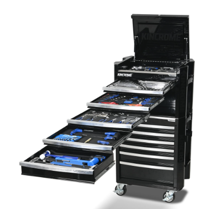 Kincrome CONTOUR Workshop Tool Kit 278 Piece 11 Drawer 29" Black K1950B Pick Up In Store Tool Box Kincrome