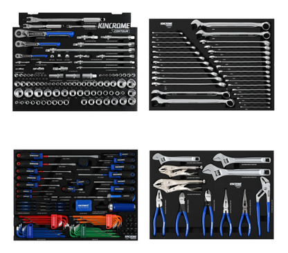 Kincrome CONTOUR Workshop Tool Kit 278 Piece 11 Drawer 29" Black K1950B Pick Up In Store Tool Box Kincrome