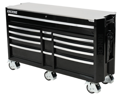 Kincrome CONTOUR Trolley Tool Kit 454 Piece 12 Drawer 60" Black K1968B Pick Up In Store Tool Box Kincrome