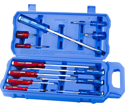 Kincrome Thru-Tang Screwdriver Set 12 Piece K5058 screwdriver Kincrome