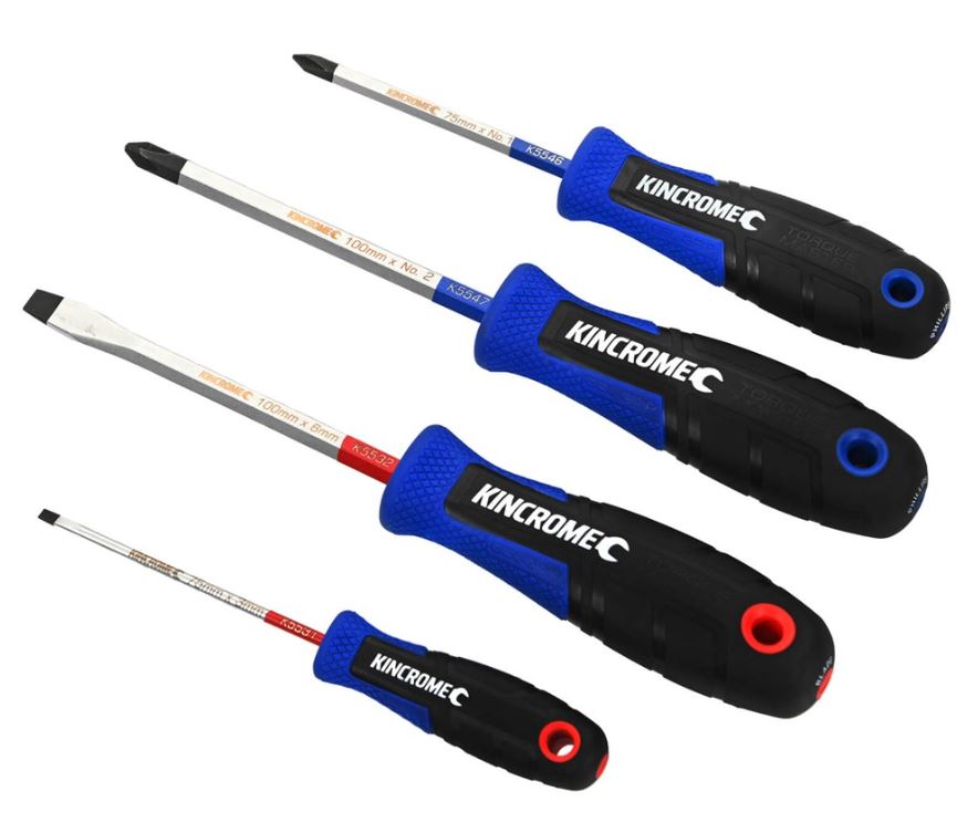 Kincrome Torquemaster Screwdriver Set 4 Piece K5517 screwdriver Kincrome