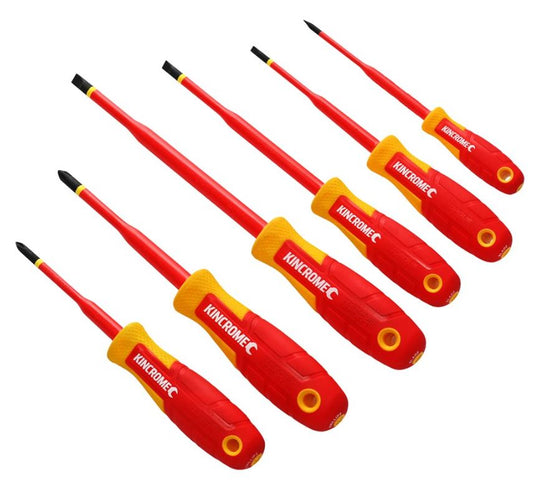 Kincrome Torquemaster Vde Screwdriver Set 6 Piece K5618 screwdriver Kincrome