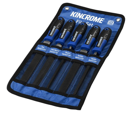 Kincrome File Set 200mm (8") 5 Piece K6404 file Kincrome