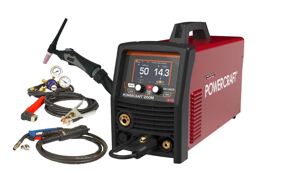 Lincoln Powercraft 200M 4 in 1 Multi Welder K69074-1E Pick In Store welder Lincoln Electric