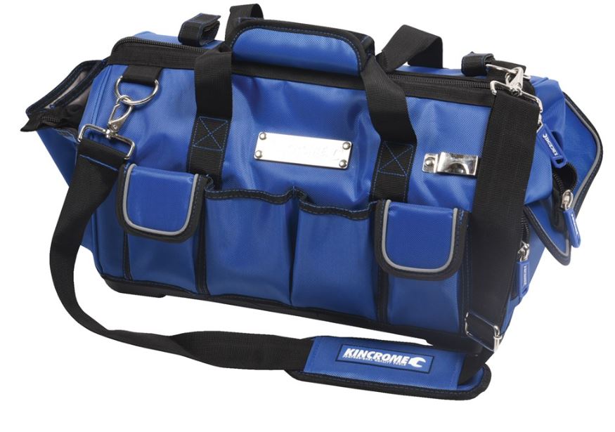 Kincrome Wide Mouth Bag 22 Pocket 440mm K7424 Tool Bag Kincrome