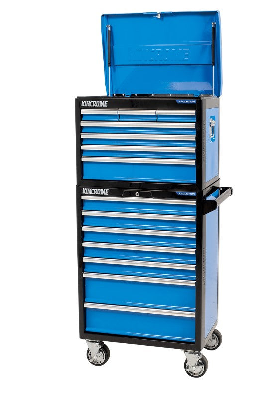 Kincrome EVOLUTION Deep Chest & Trolley Combo 14 Drawer 26" K7990 Pick Up In Store Tool Box Kincrome