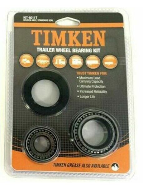 TIMKEN Standard Trailer Wheel Bearing Kit Holden Hub KIT6011T Bearings timken