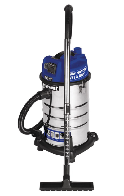 Kincrome Wet & Dry Garage Vacuum 30L 240V/1250W KP703 Pick Up In Store Vacuum Cleaner Kincrome