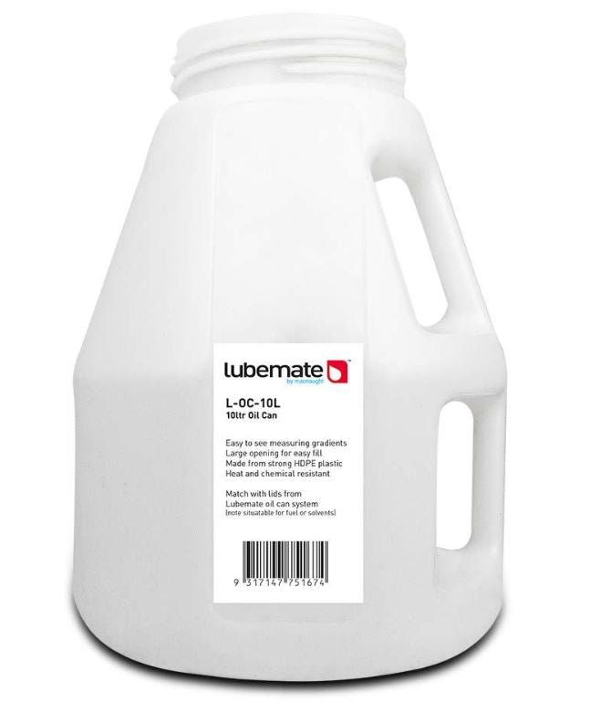 Lubemate 10 Litre Oil Can L-OC-10L Can Lubemate