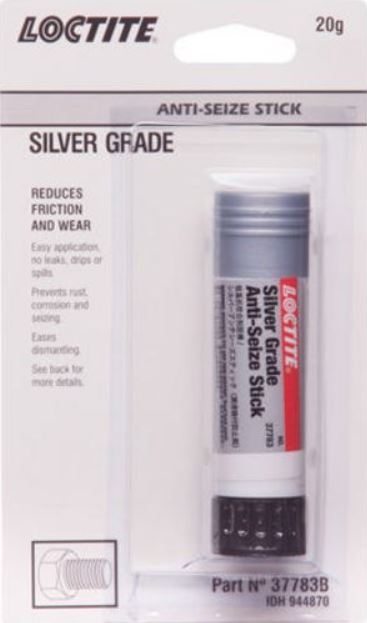 Loctite LB 8060 Anti-Seize -Silver Grade 20g Stick LB-8060-020G/LOCTITE Lubricants Loctite