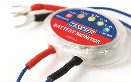 Matson 12v Battery Monitor LED MA98416 battery monitor Matson