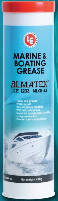 Almatek Marine & Boating Grease 450gm Tube LE 1233 grease Almatek