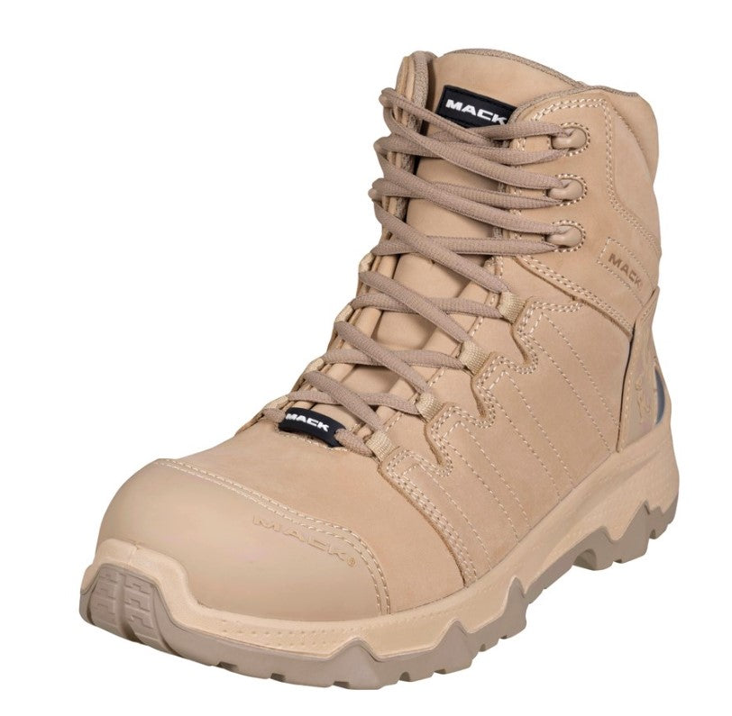 Mack Octane 2.0 Zip Safety Boots Sand Color Sizes 4 – 15 AU/UK MKOCTAN2ZSNF Safety Boots Mack