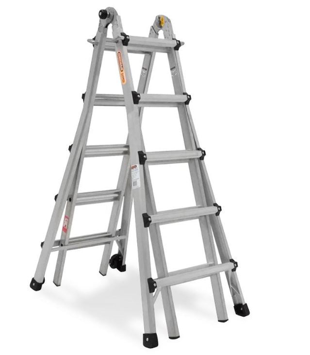 Gorilla 120kg Multi-Fold Industrial Aluminium Ladder MM19-I Pick Up In Store Ladder Gorilla Hartman Group