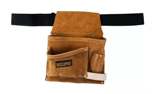 BuildPro 5 Pocket Suede Nail Bag LWTASPL05 Nail Bag BuildPro