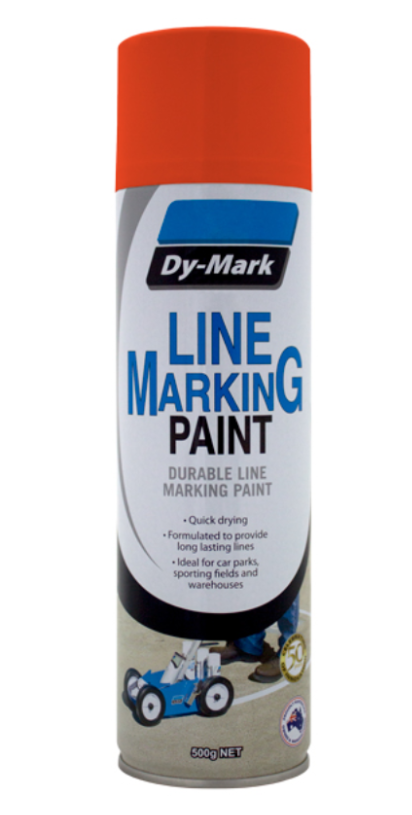 Dy-Mark Line Marking Orange Aerosol 500gm 41015006 Pick Up In Store Dy-Mark Dy-Mark