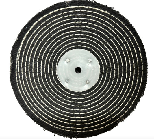 Union Stitched Rag Buffing Wheel 150 x 10 Wide PBWR-60 Buffing Wheel Union