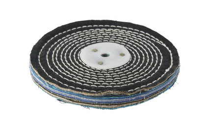 Union Stitched Rag Buffing Wheel 150 x 10 Wide PBWR-60 Buffing Wheel Union