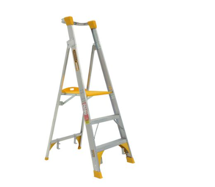 Gorilla Platform ladder Aluminium 0.9m (3ft) Aluminium 180kg Heavy Duty Industrial PL003-HD Pre-Order Gorilla Hartman Group Gorilla Hartman Group