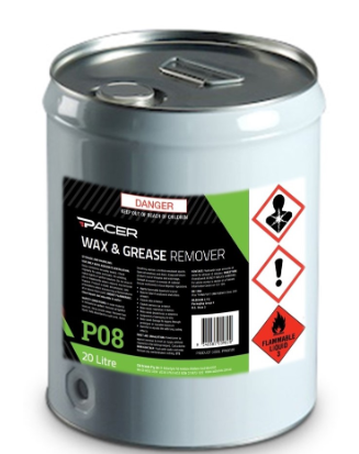 Pacer P08 Wax & Grease Remover 20lt PWGR20 Pick Up In Store Wash N Wax Pacer