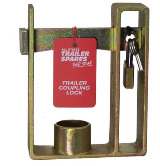 All States Trailer Spares Coupling Lock Anti Theft with lock R1103 lock All States Trailer Spares