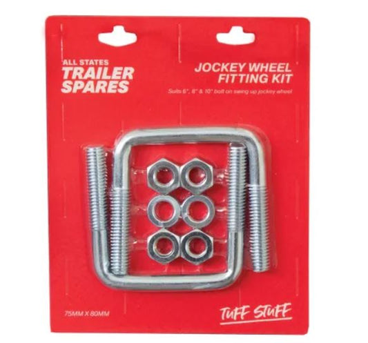 All States Trailer Jockey Wheel U Bolt suit 75x50mm D/Bar x2 R1479G U Bolt All States Trailer Spares