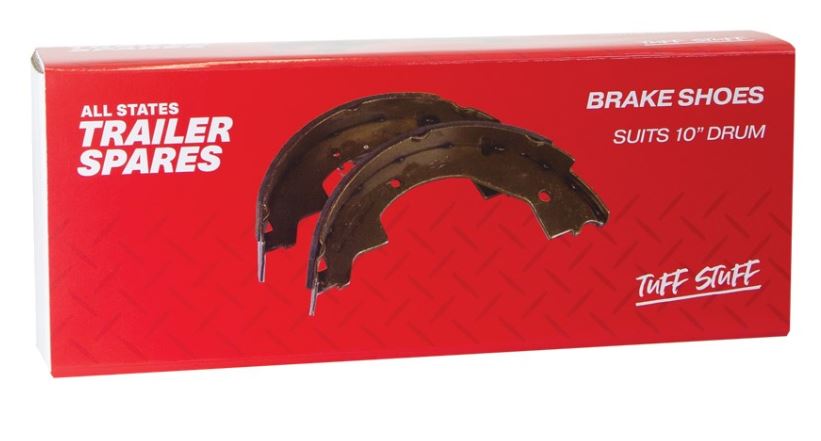 All States Trailer Brake Shoes 10 inch suit Electric Drum Brake x 2 R1636C Brake Shoes All States Trailer Spares