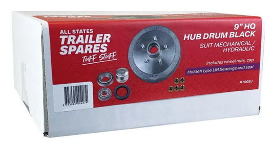 All States Trailer HQ Hub Drum 9in Brg Seal Cap LM R1903J Hub Drum All States Trailer Spares