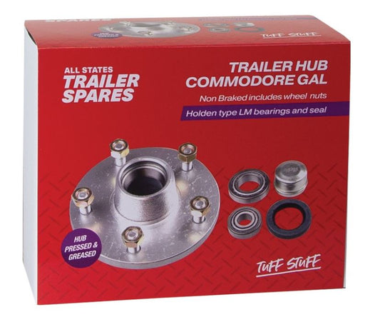 All States Trailer Commodore Hub Lazy Zinc Brg Seal Cap LM R1907QG Hub All States Trailer Spares