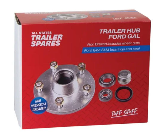 All States Trailer FORD Hub Lazy Zinc Brg Seal Cap SLM R1908FG Hub All States Trailer Spares