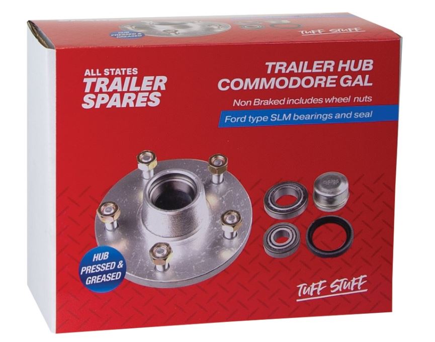 All States Trailer Commodore Hub Lazy Zinc Brg Seal Cap SLM R1908QG Hub All States Trailer Spares