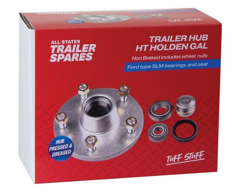 All States Trailer HT Hub Lazy Zinc Brg Seal Cap SLM R1908TG Hub All States Trailer Spares