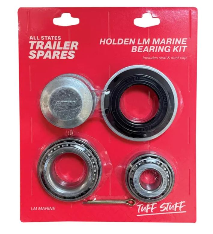 All States Trailer Bearing Kit w/Seal Cap and Split Pin Holden LM Marine R1960M Bearing Kit All States Trailer Spares