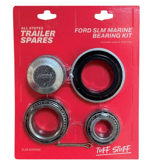 All States Trailer Spares Bearing Kit w/Seal Cap and Split Pin Ford SLM Marine R1961M Bearing Kit All States Trailer Spares