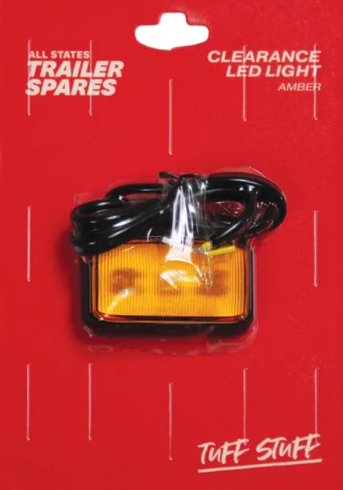 All States Trailer LED Amber Clearance Light R4122LEDB light All States Trailer Spares