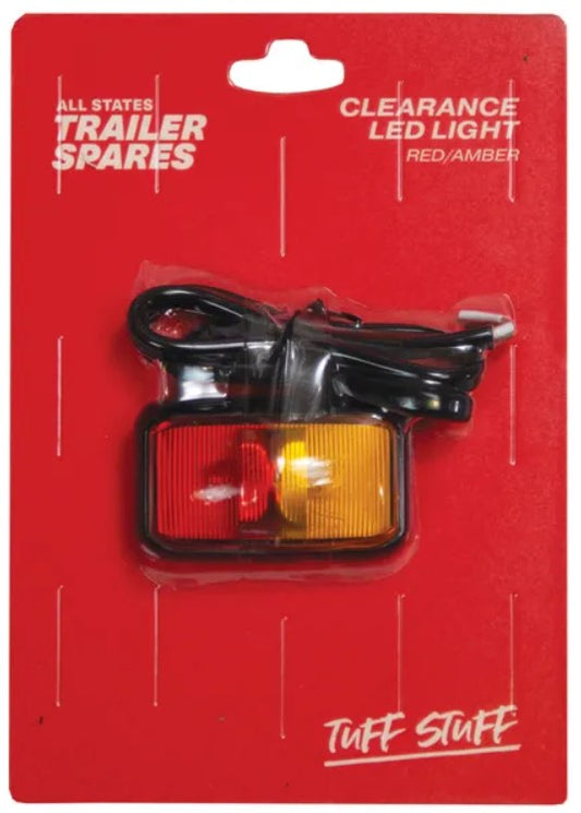 All States Trailer LED Red/Amber Clearance Light R4127CLED light All States Trailer Spares