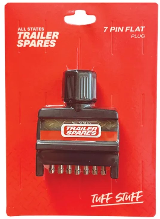 All States Trailer – Trailer Plug 7 Pin Flat R4129 Trailer Plug All States Trailer Spares