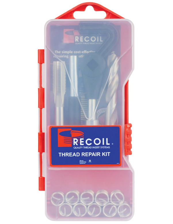 Recoil Metric Thread Repair Kit M5.0 – 0.80 Pitch with 10 Inserts RC35058 Thread Repair Kit Recoil