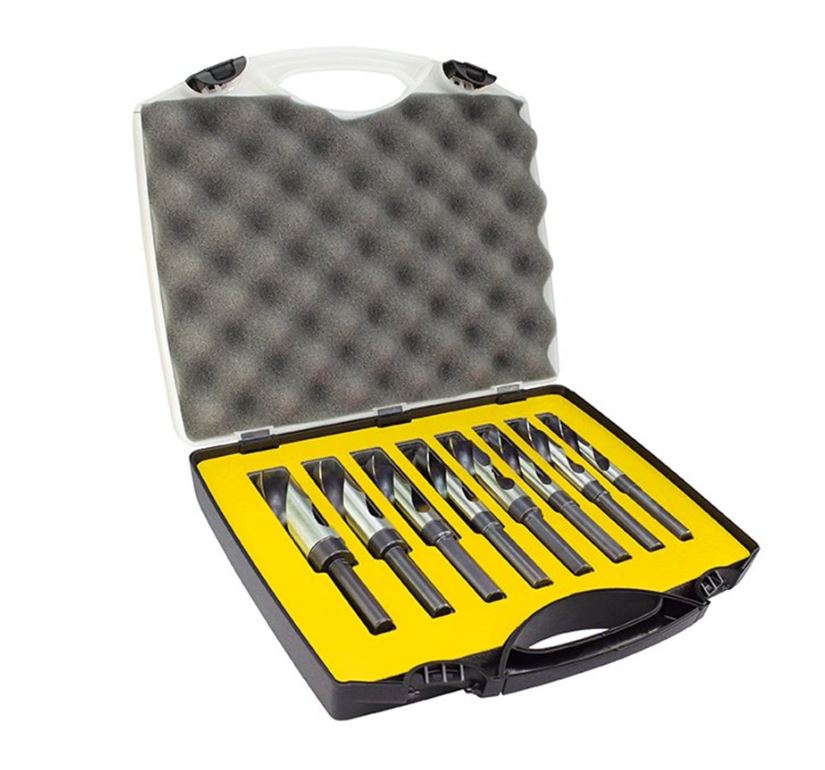 Alpha 8 Piece Reduced Shank Metric Drill Set RSM8 Drill Sets Alpha