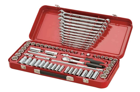 Sidchrome 68 Piece 3/8" Drive Metric/AF Socket & Spanner Set SCMT13115 Pick up in store Socket Set Sidchrome