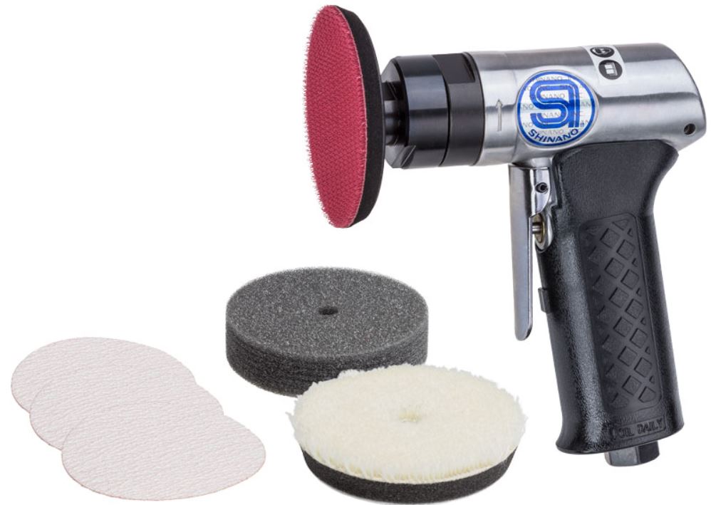 Shinano 70mm Angle Head Polisher SI2221 Polisher Shinano